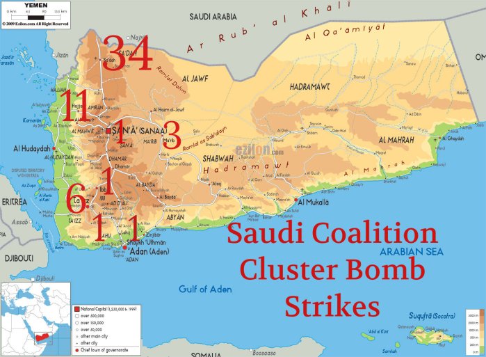 cluster bomb map